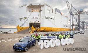 Renault do Brasil atinge um milhão de veículos exportados