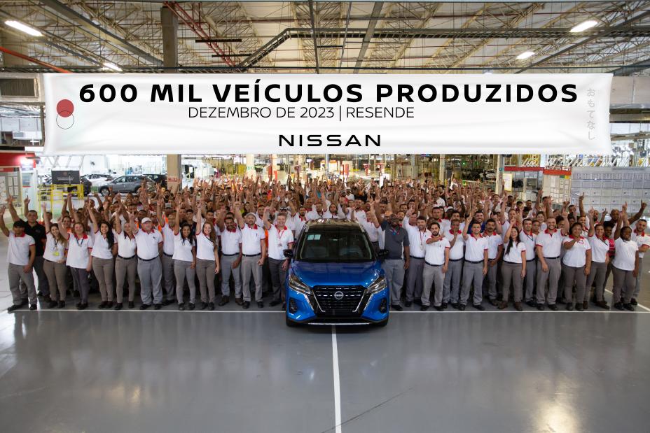 Nissan celebrou 600 mil veículos produzidos no RJ