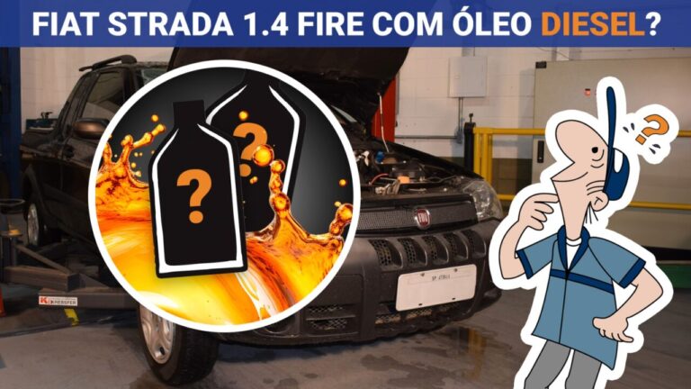 Fiat Strada 1.4 Fire com óleo de motor diesel, pode isso? | O MECÂNICO RESPONDE