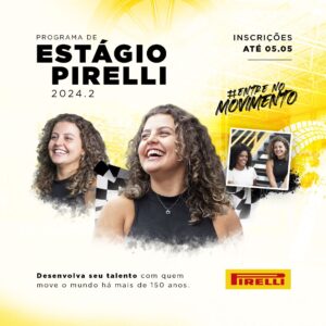 Programa de estágio da Pirelli abre inscrições