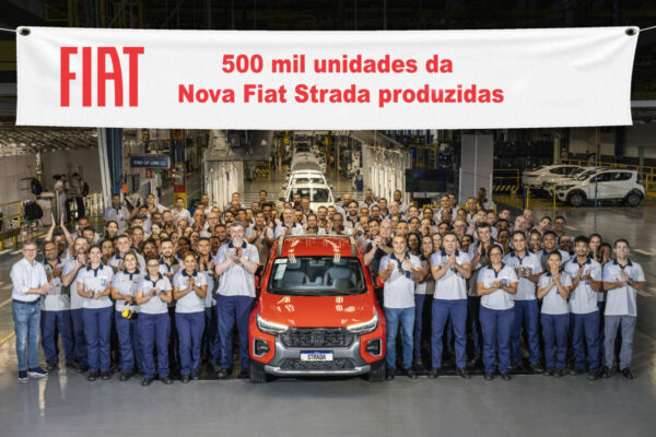 Fiat Strada alcança 500 mil unidades produzidas em Betim