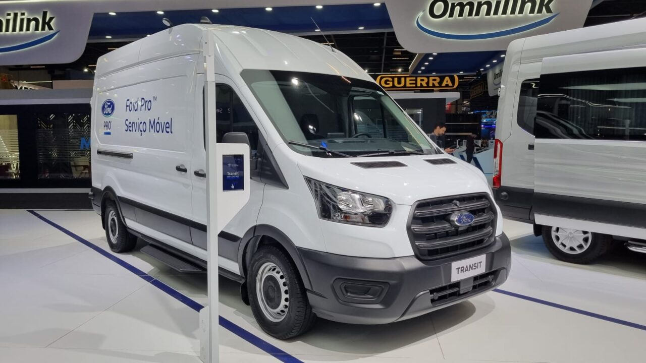 Ford Pro mostra Transit 2025 e Ranger Cabine Simples na Fenatran