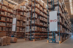 BYD amplia centro de peças no Espírito Santo e dobra capacidade