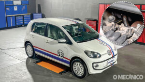 Diagnóstico e substituição da sonda lambda no Volkswagen UP! 1.0 mpi