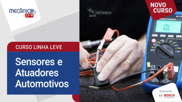Curso do Mecânico: Diagnóstico em Sensores e Atuadores já está disponível; veja como se matricular