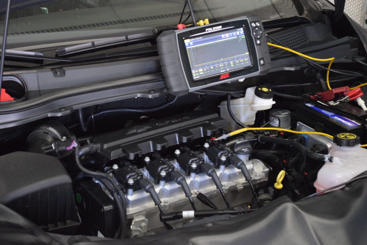 Análise dos sinais das bobinas de ignição – Motor 1.0 SPE/4 de Onix/Prisma