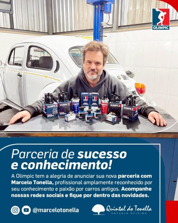 Olimpic anuncia parceria com Tonella para produção de conteúdo técnico