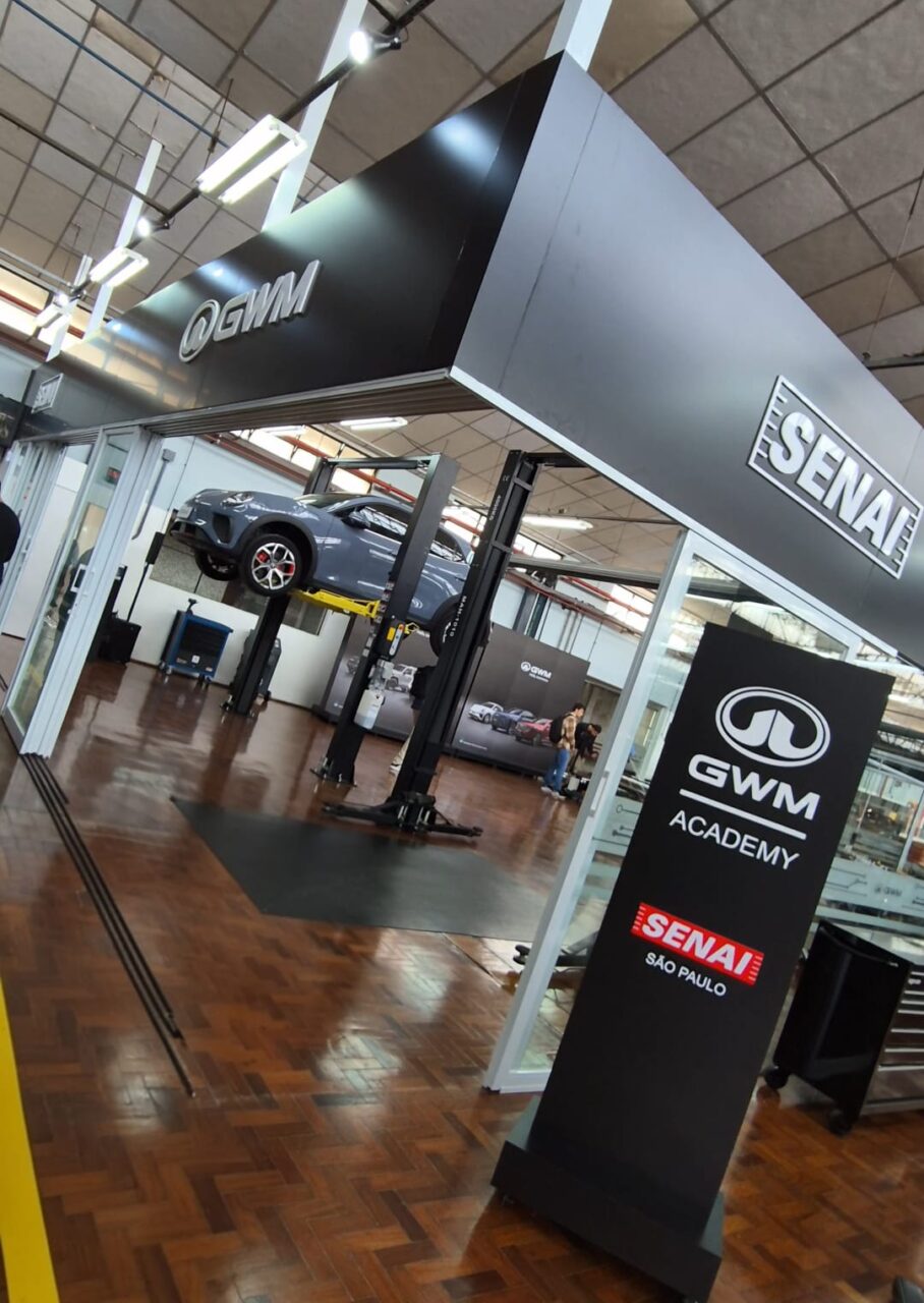 GWM inaugura centro de treinamento técnico no SENAI Ipiranga