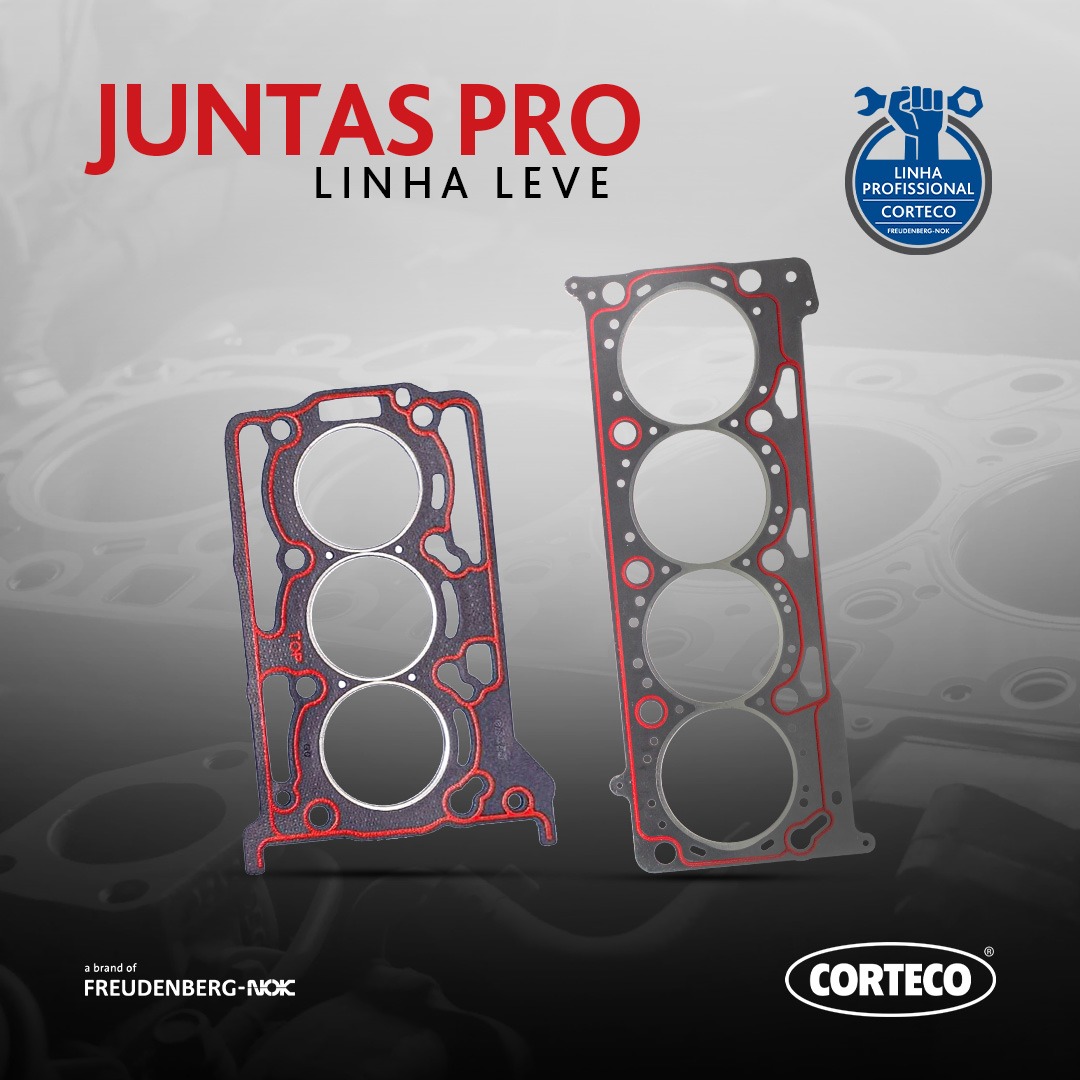 Corteco amplia portfólio com linha de Juntas PRO para veículos leves