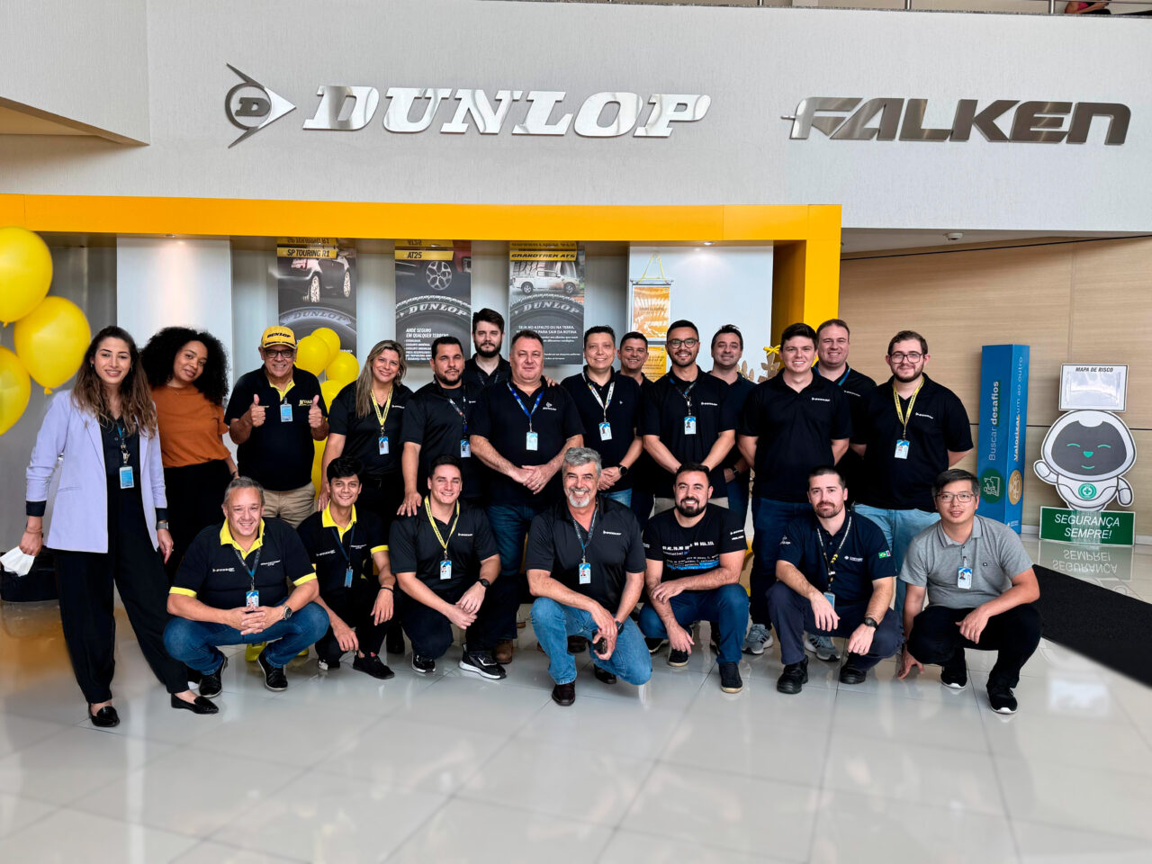 Dunlop comemora 1 ano de programa de capacitação para equipes de vendas