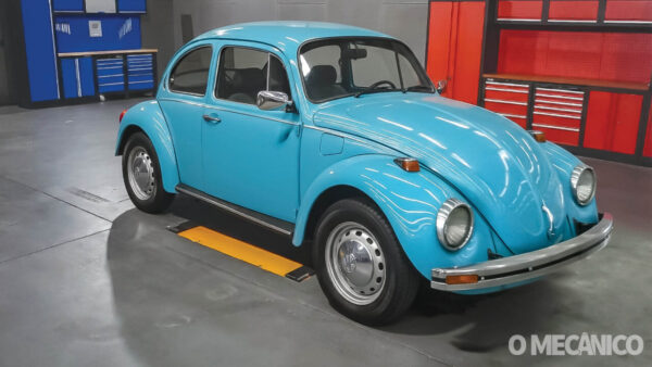Revisão de Clássicos: Fusca após anos parado passa por checagem de freios, combustível e ignição