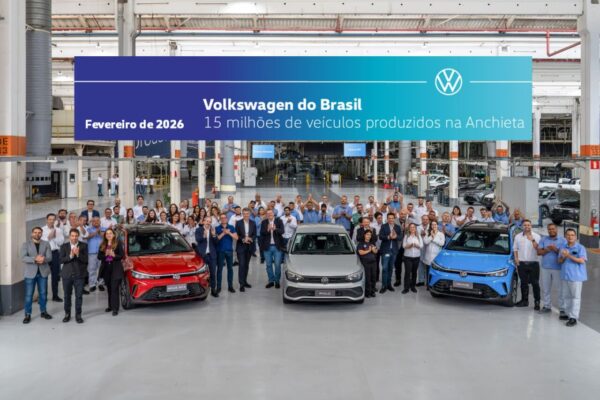 Fábrica Anchieta da Volkswagen atinge 15 milhões de veículos produzidos