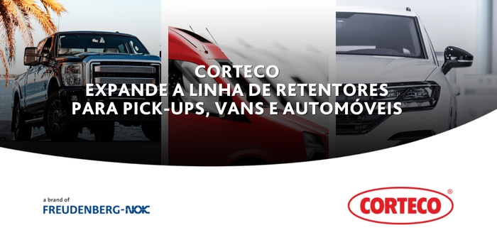 Corteco amplia portfólio de retentores e juntas para vans e picapes no aftermarket