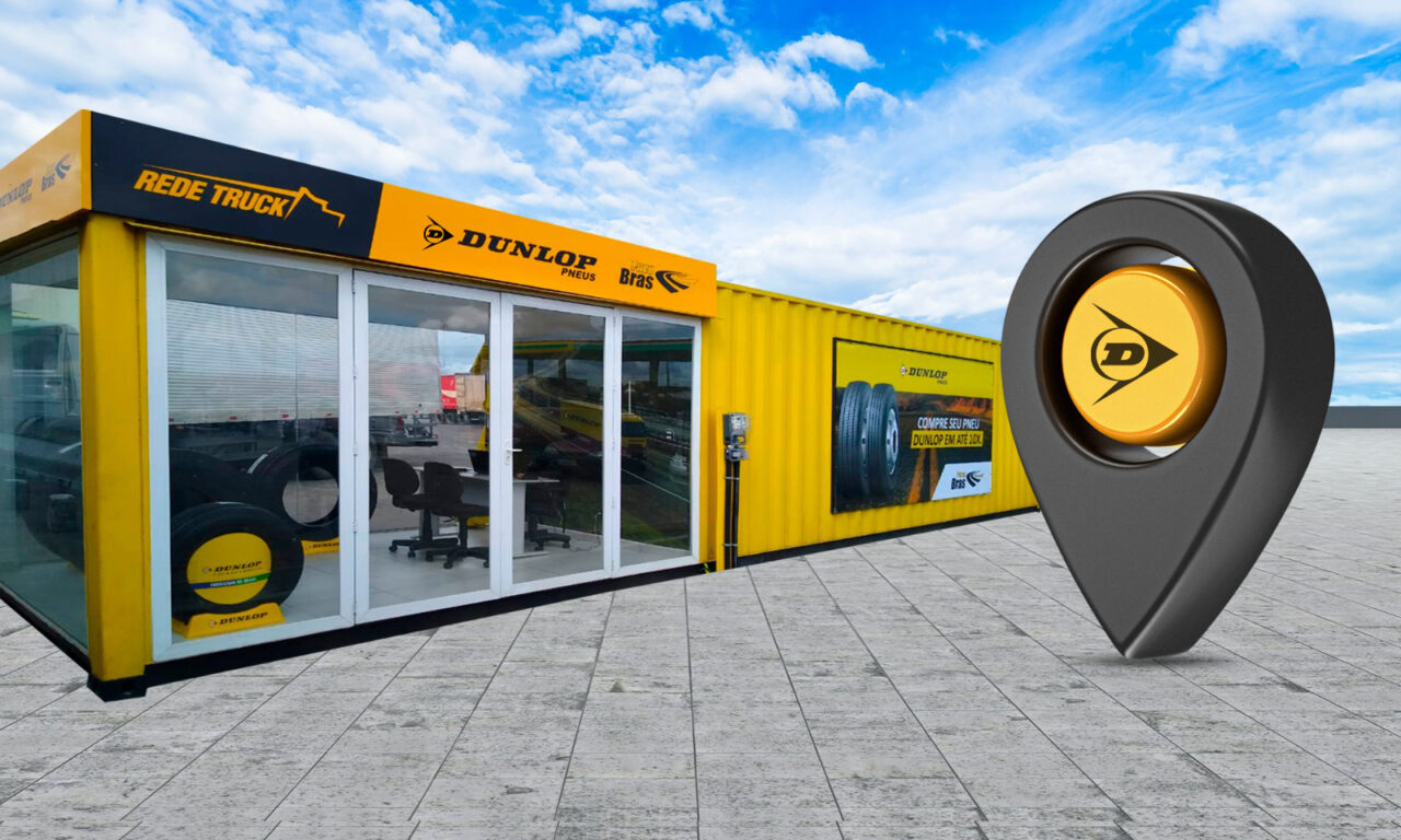 Dunlop expande rede de lojas container nas rodovias brasileiras