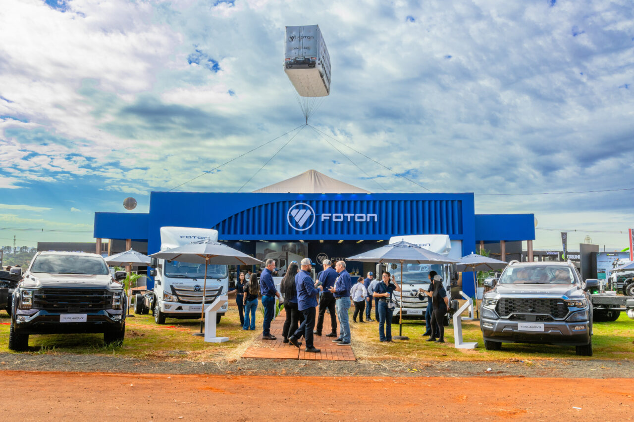 Foton lança caminhões semipesados e apresenta extrapesado elétrico eGalaxus na Agrishow 2026