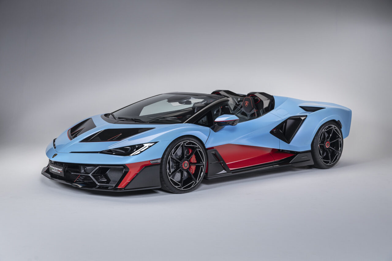 Bridgestone desenvolve pneus exclusivos para o Lamborghini Fenomeno Roadster