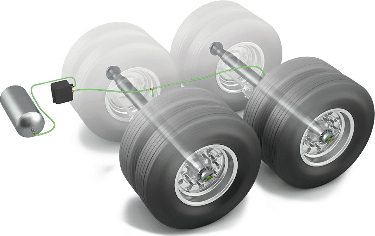 Cummins valida sistema automático de pneus em operação florestal