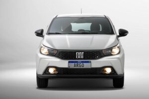 Dianteira do Fiat Argo Drive MT 2026 branco