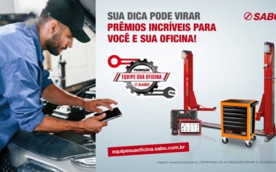 Propaganda da promoção Equipe Sua Oficina da Sabó