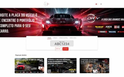 Novo catálogo de peças da DRiV