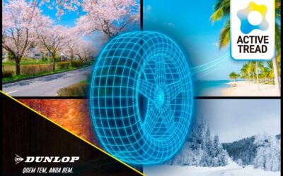 Pneu da Dunlop que se adapta às diversas condições climáticas