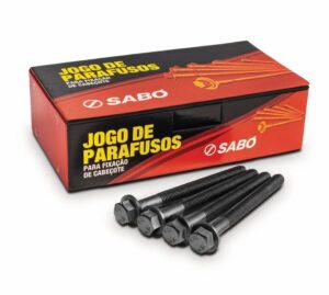 Jogo de parafusos para fixação de cabeçote da Sabó