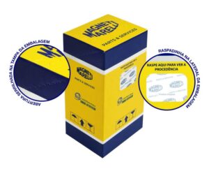 embalagem da Magneti Marelli