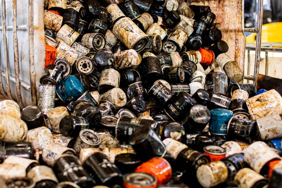 Abrafiltros recicla mais de 1 milhão de filtros de óleo em SP