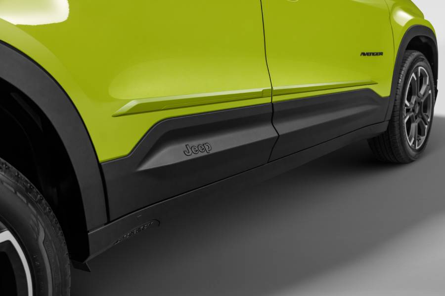 friso lateral do Jeep Avenger