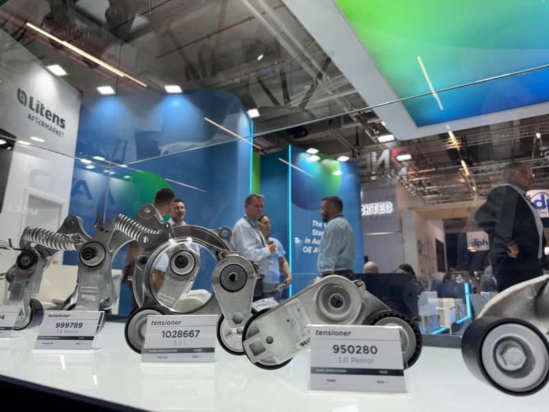 estande da Litens durante o Automechanika Frankfurt 2026