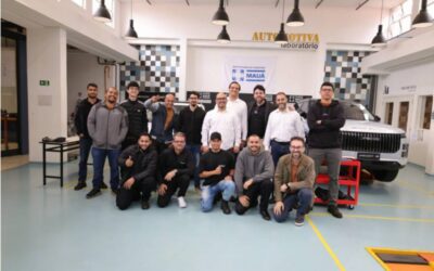 Competidores do OJ Skills Competition da Omoda & Jaecoo