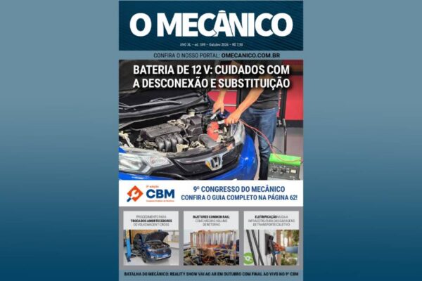 Revista O Mecânico: substituição da bateria de 12 V